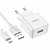 Hoco C106A Leisure single port + MicroUSB Cable White