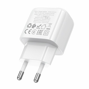 Borofone BAS42A 1USB QC3.0 18W White