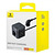 Baseus PowerCombo Cube Power Strip 3xAC+2xUSB+2xType-C 30W 1.5m Black (E00066400117-00)