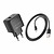 Hoco CS17A USB-A QC 22.5W + Type-C Cable Black