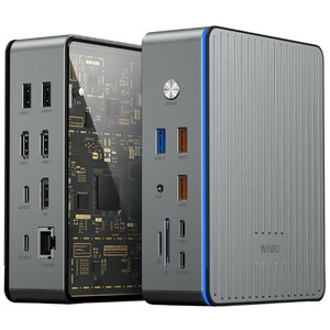 HUB WIWU Matrix docking station 16in1 W1601 Gray