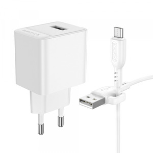 Borofone BAS11A Erudite + MicroUSB Cable White