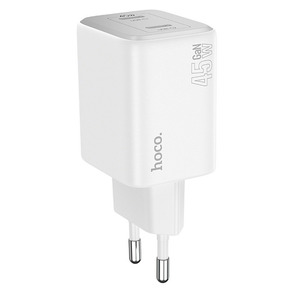 Hoco N42 Elogiado 2USB-C 45W White