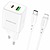 Borofone BN7 PD20W+QC3.0 + Type-C To Lightning Cable White