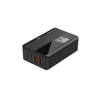 ColorWay Power Delivery GaN 2USB-A + 2USB TYPE-C (100W) Black (CW-CHS041PD-BK)