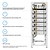 Deye BOS-G6, 30.72kW, 307.2V, 100Ah, LiFePO4, HVB750V, RACK (BOS-G6-30.72kW)