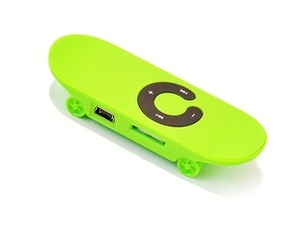 MP3 player скейтборд green