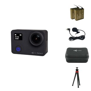 Airon Набор блогера 12 в 1: экшн-камера AIRON ProCam 8 Black с аксессуарами (4822356754795)