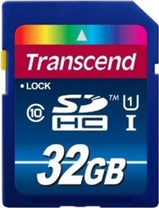 SDHC 32GB Transcend Class 10 UHS-I Premium (TS32GSDU1)
