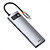 Baseus Metal Gleam Multifunctional 8-in-1 Type-C (Gray) (CAHUB-CV0G)