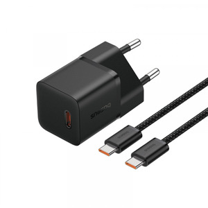 Baseus GaN5 USB-C 20W + Type-C to Type-C 100W 1m Black (P10110900113-00)