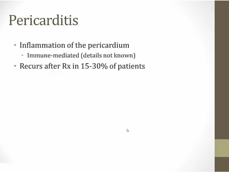 36 Pericardial Disease My Wiki