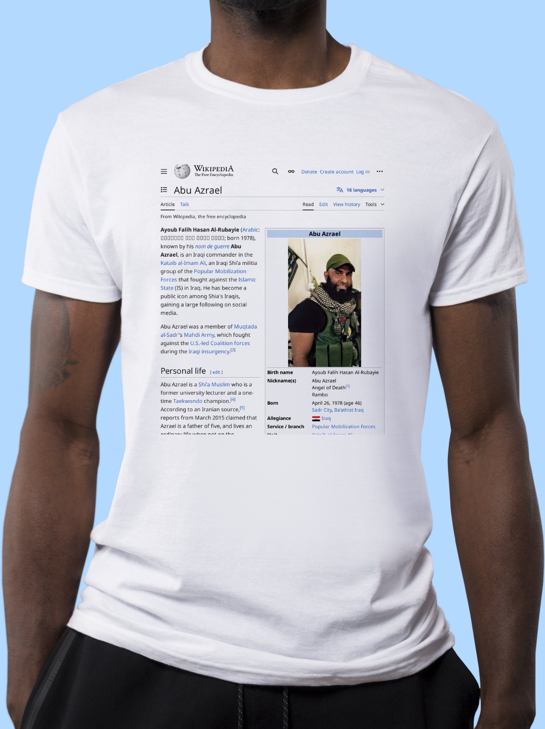 Abu_Azrael Wikipedia Shirt