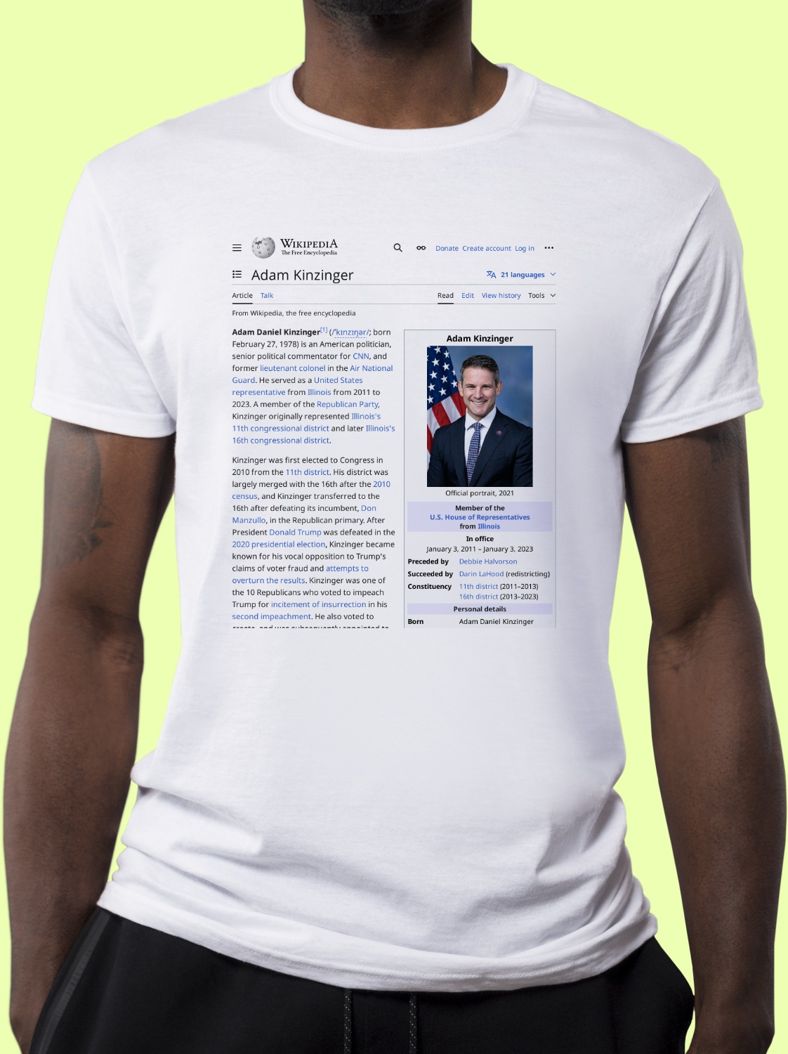 Adam_Kinzinger Wikipedia Shirt