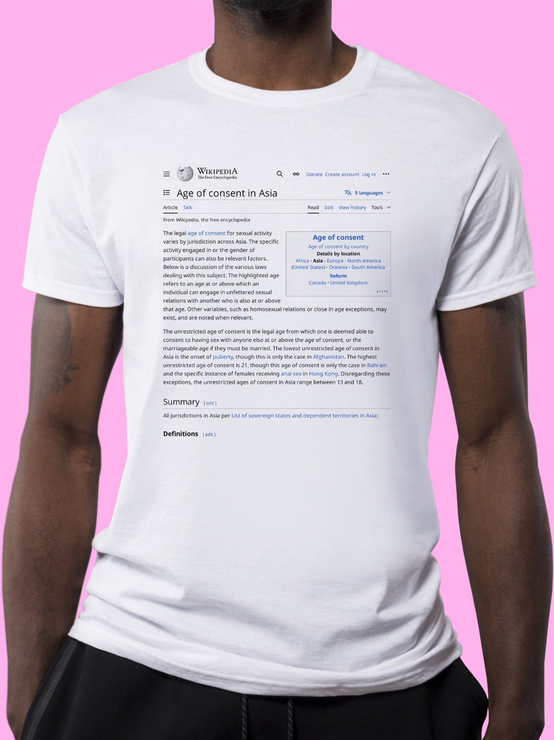 Ages_of_consent_in_Asia Wikipedia Shirt