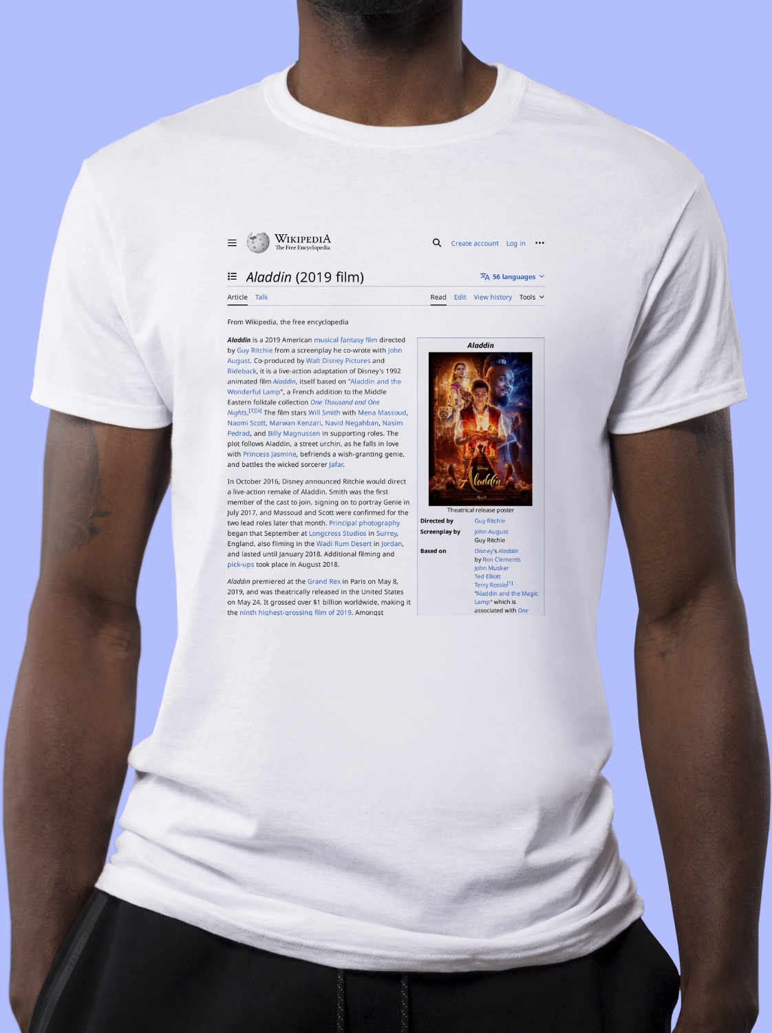 Aladdin_(2019_film) Wikipedia Shirt