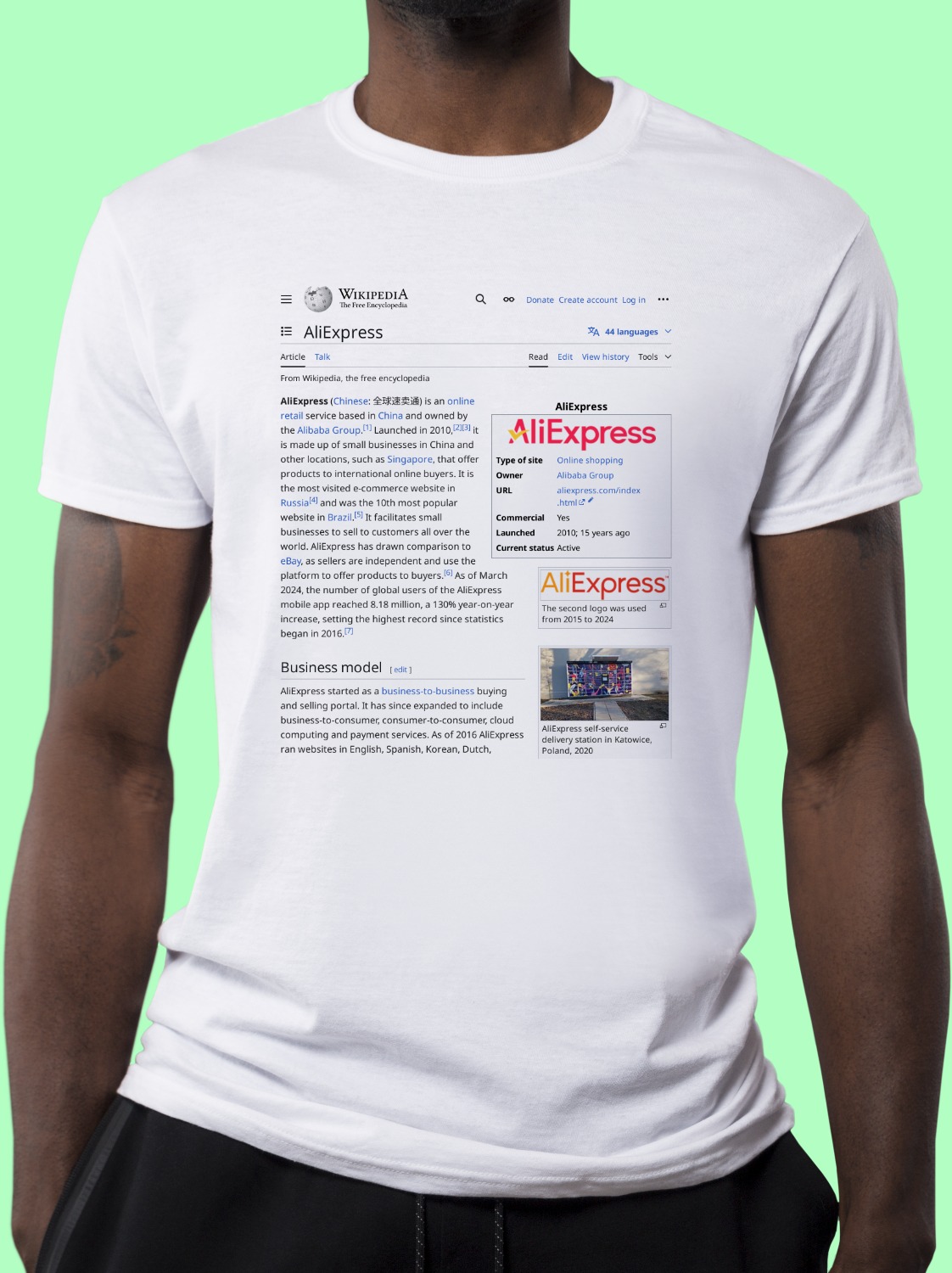 AliExpress Wikipedia Shirt