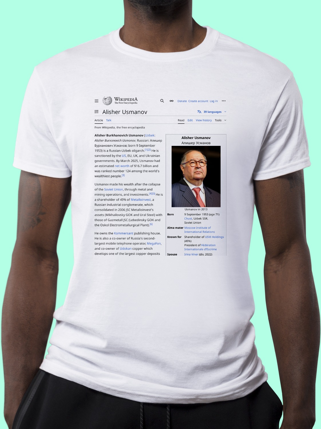 Alisher_Usmanov Wikipedia Shirt