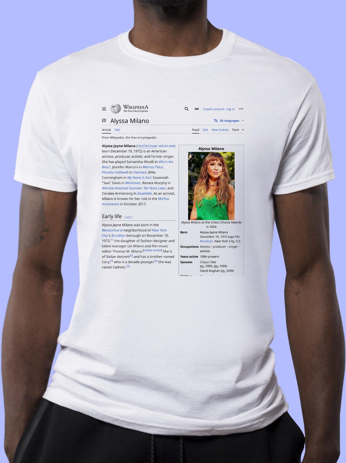 Alyssa_Milano Wikipedia Shirt