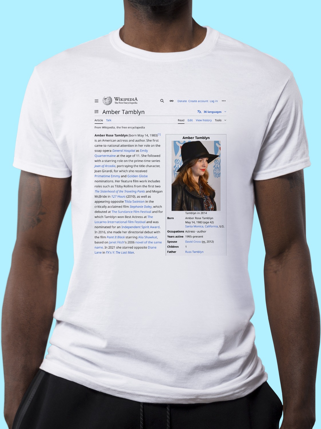 Amber_Tamblyn Wikipedia Shirt