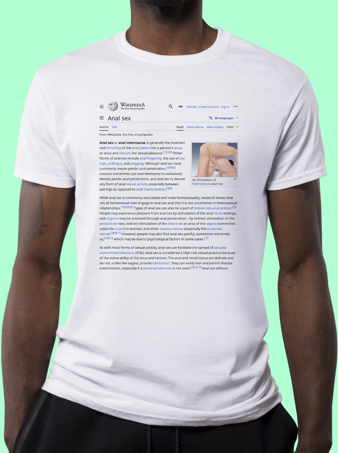 Anal_sex Wikipedia Shirt