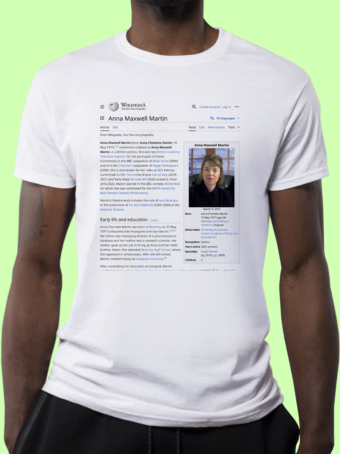 Anna_Maxwell_Martin Wikipedia Shirt