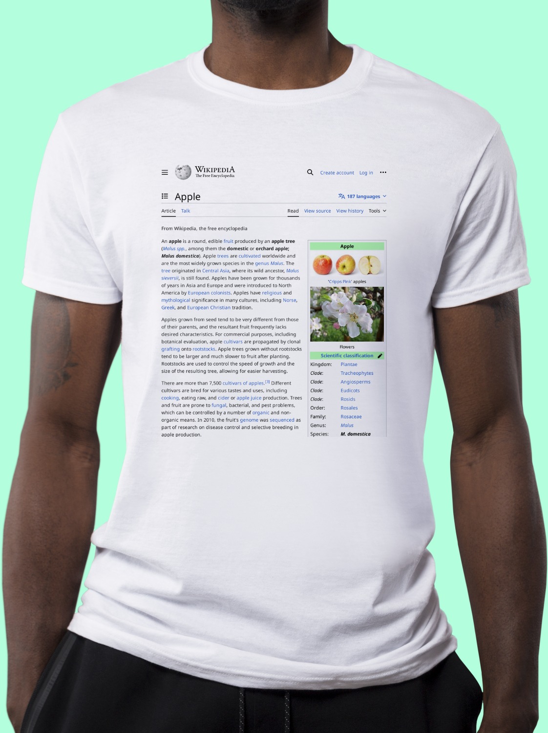 Apple Wikipedia Shirt