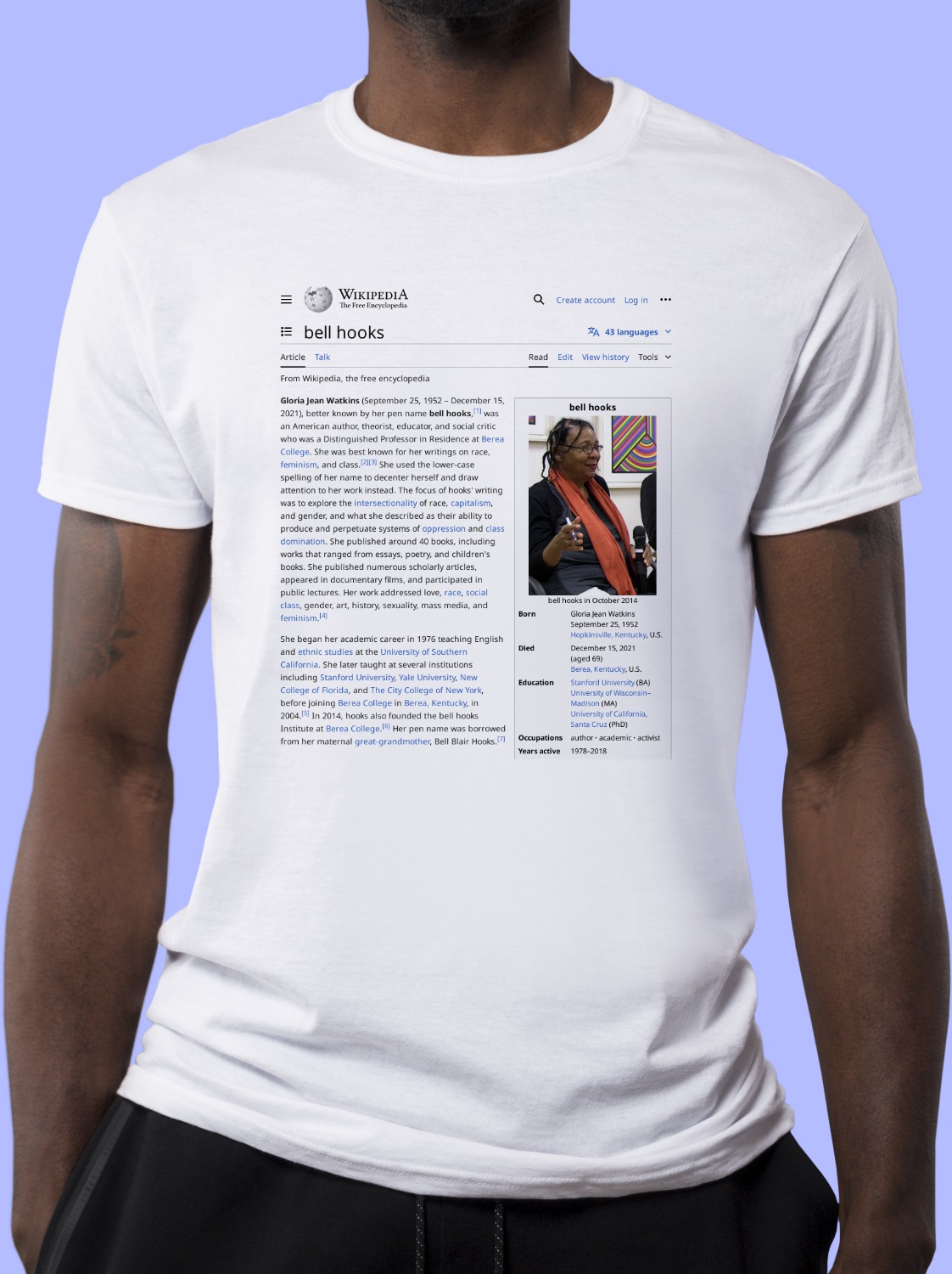 Bell_hooks Wikipedia Shirt