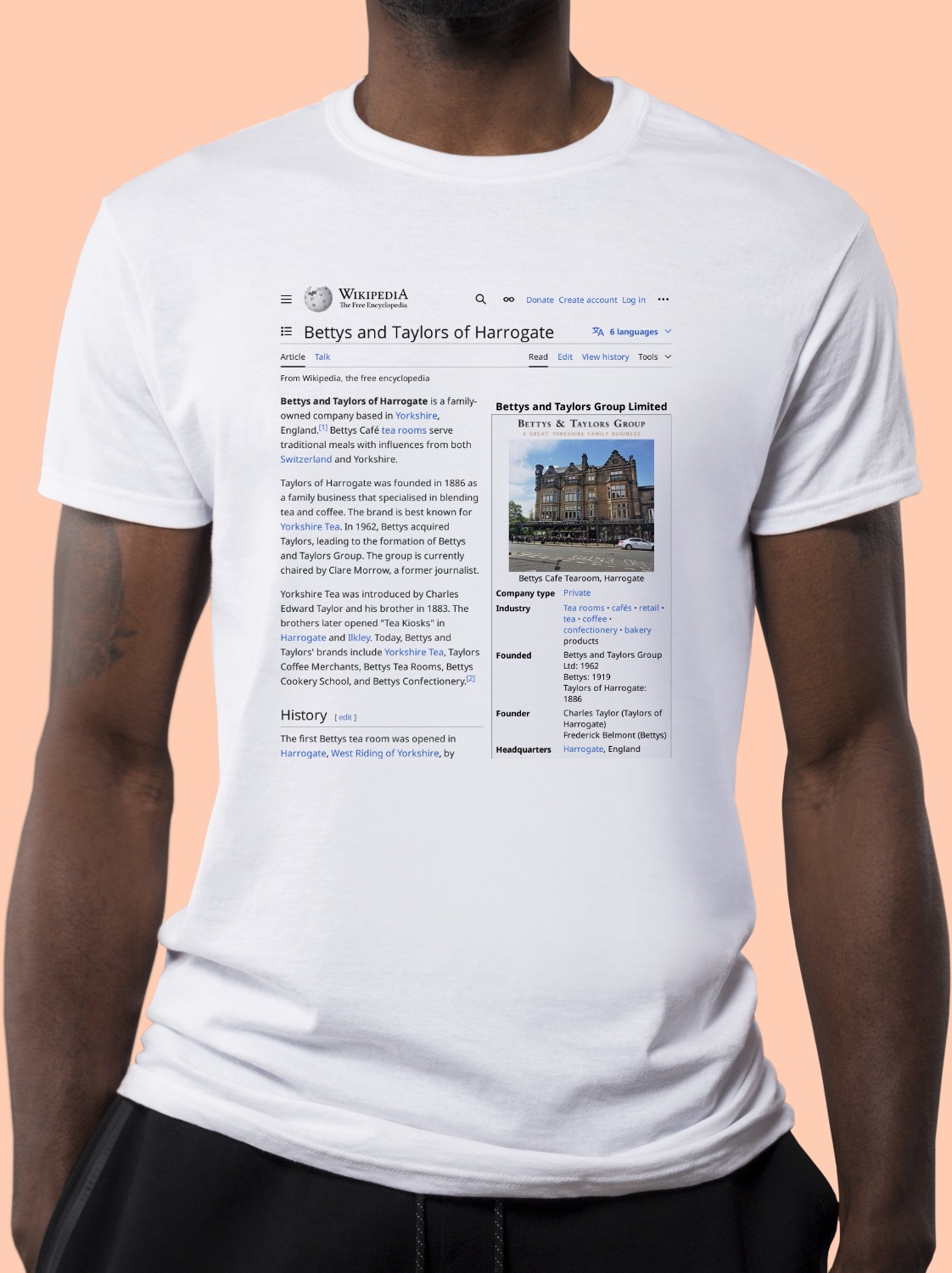Bettys_and_Taylors_of_Harrogate Wikipedia Shirt