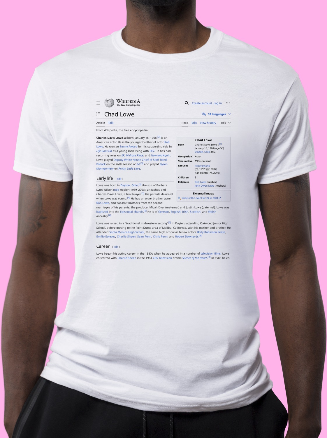 Chad_Lowe Wikipedia Shirt