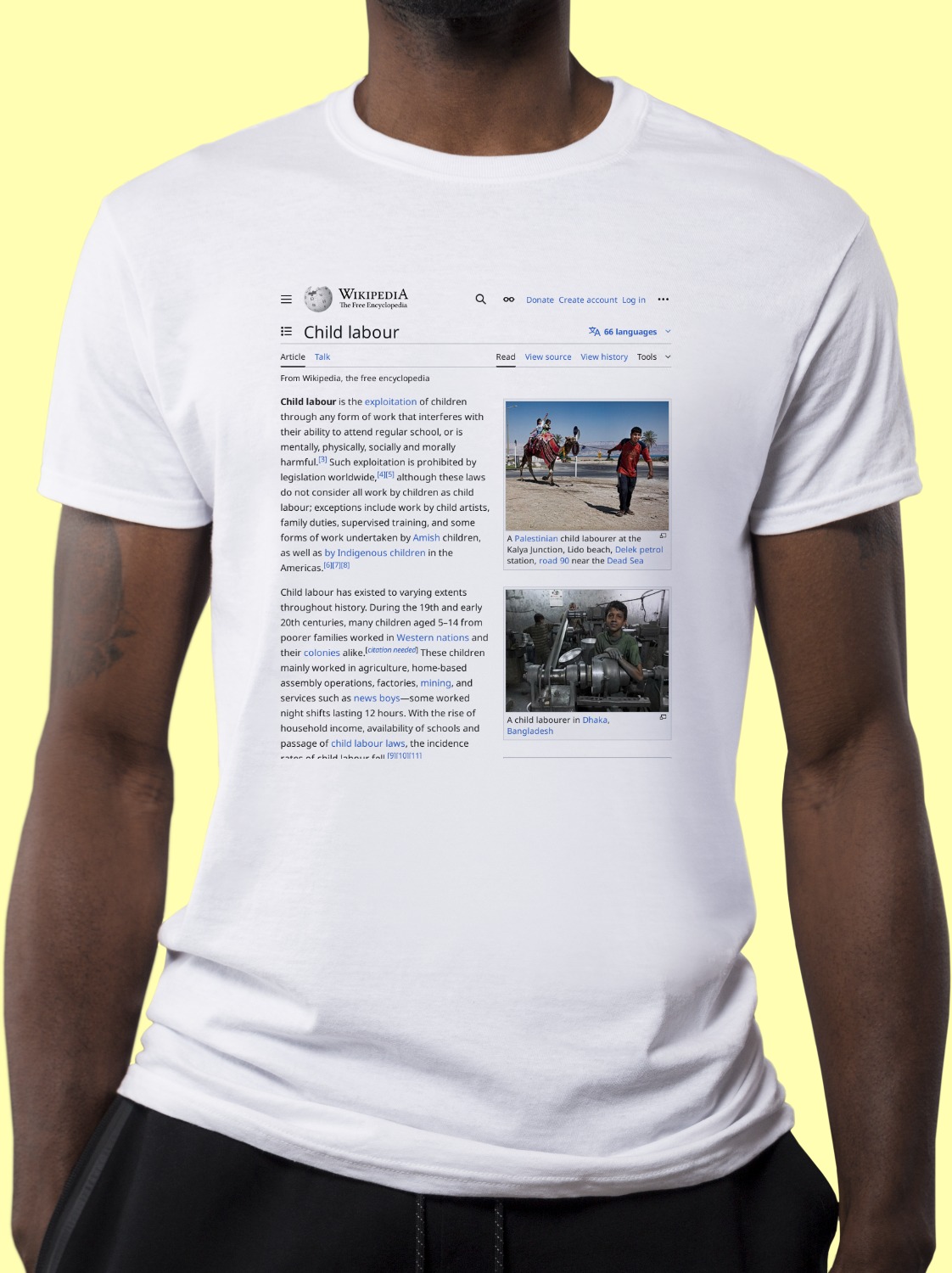 Child_labour Wikipedia Shirt