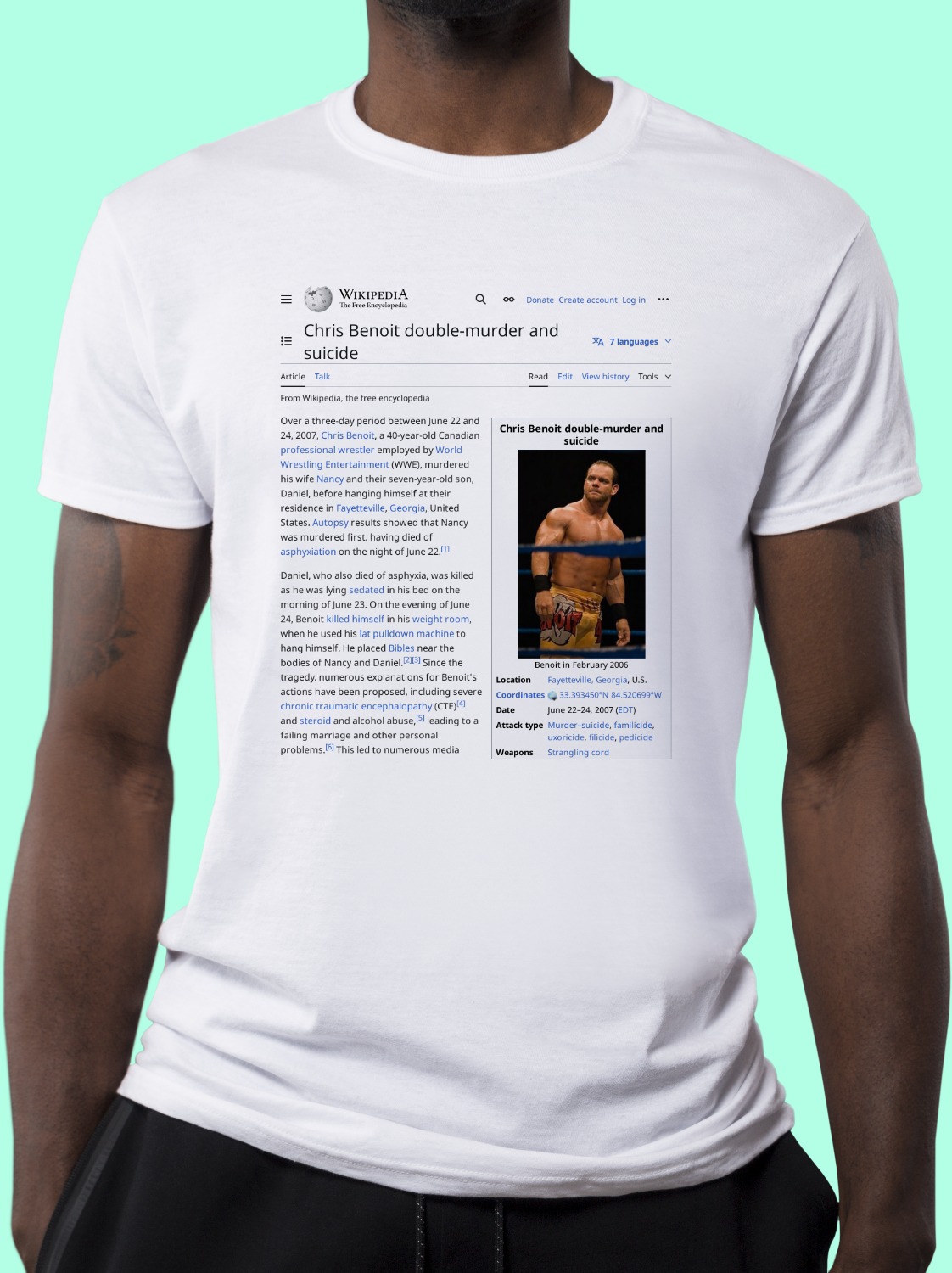 Chris_Benoit_double-murder_and_suicide Wikipedia Shirt