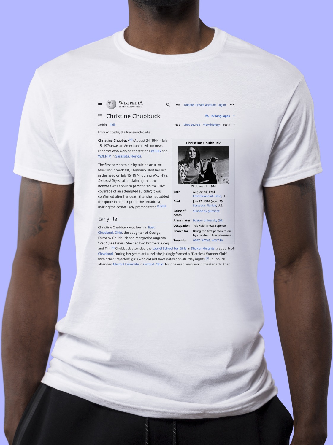 Christine_Chubbuck Wikipedia Shirt