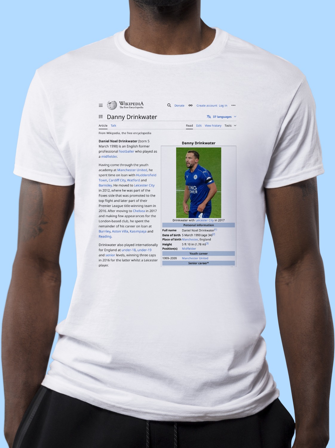 Danny_Drinkwater Wikipedia Shirt