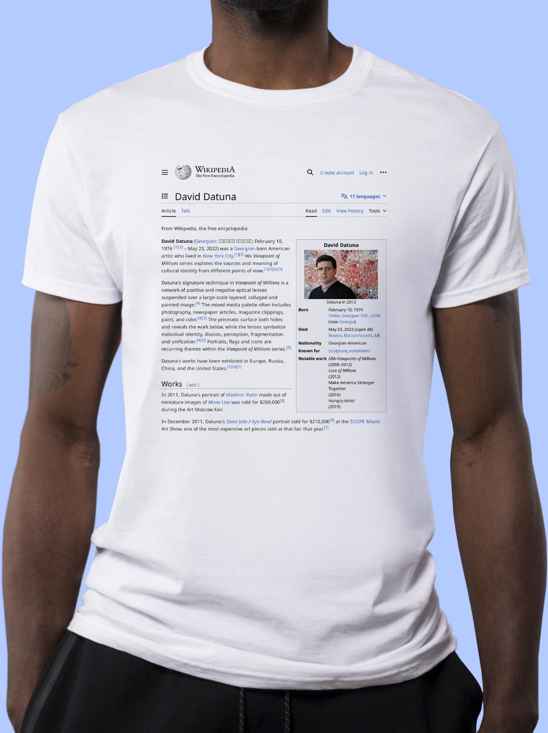 David_Datuna Wikipedia Shirt