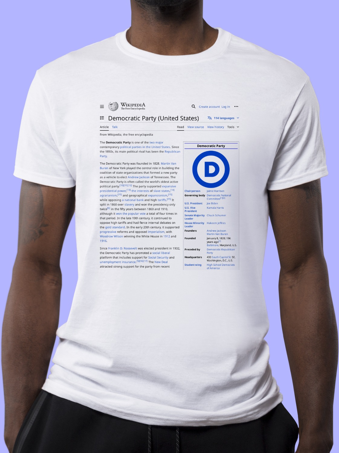 Democratic_Party_(United_States) Wikipedia Shirt