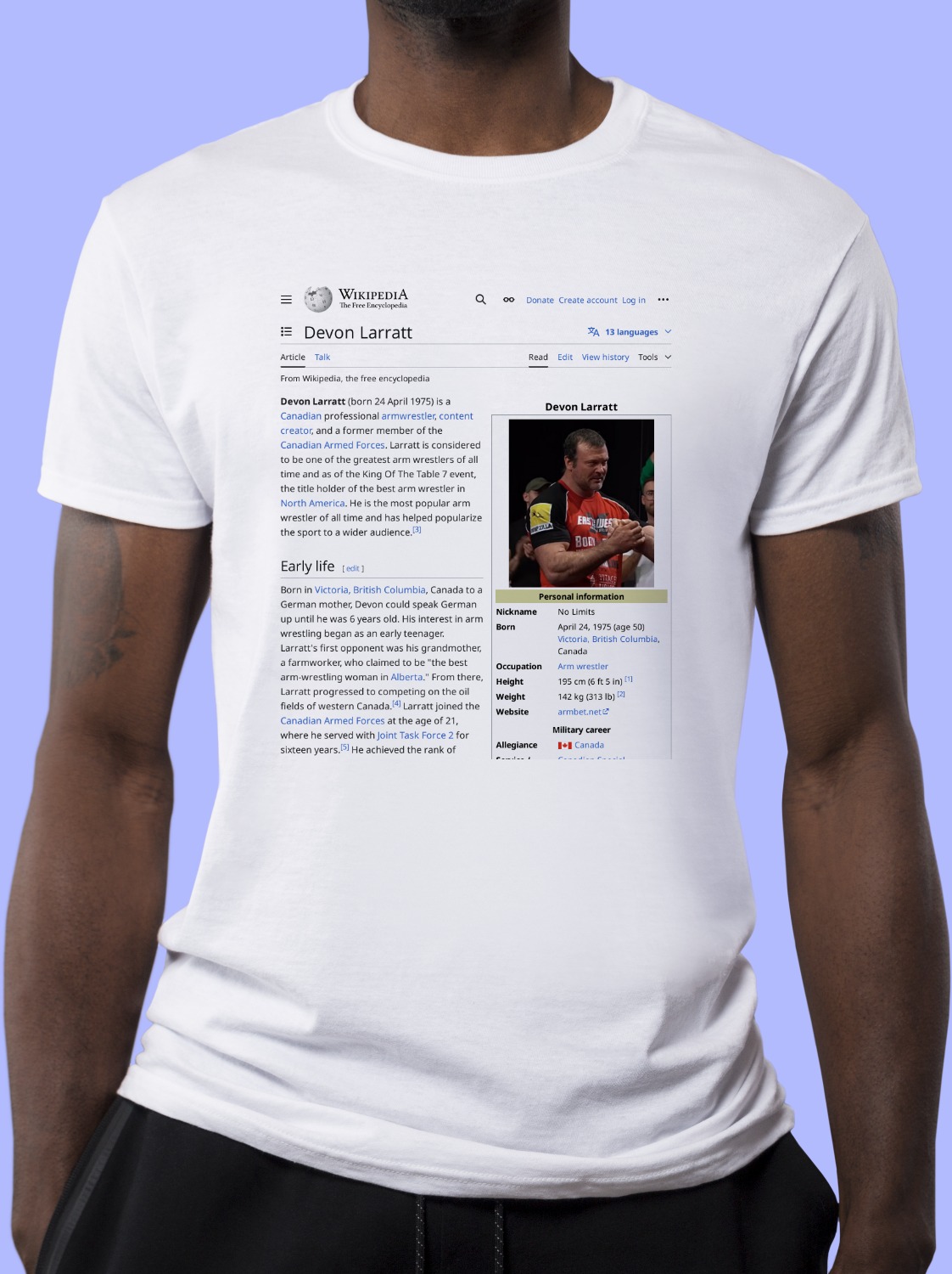 Devon_Larratt Wikipedia Shirt