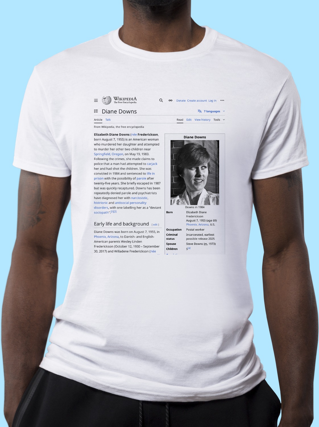 Diane_Downs Wikipedia Shirt