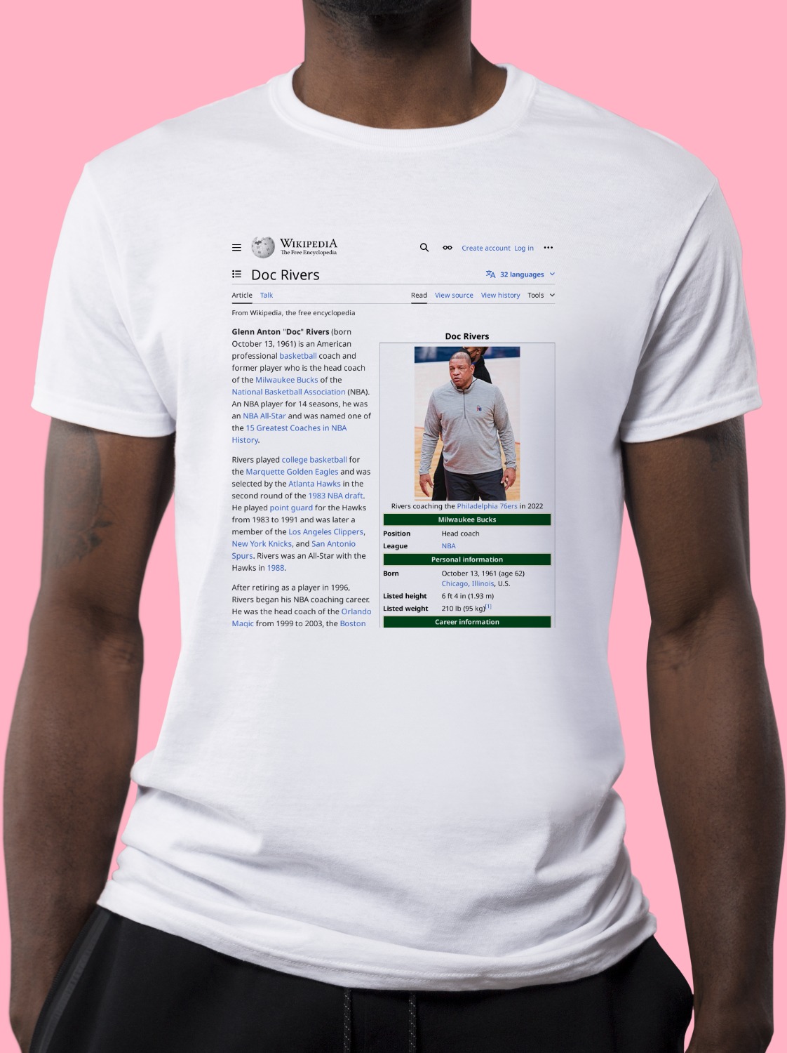 Doc_Rivers Wikipedia Shirt
