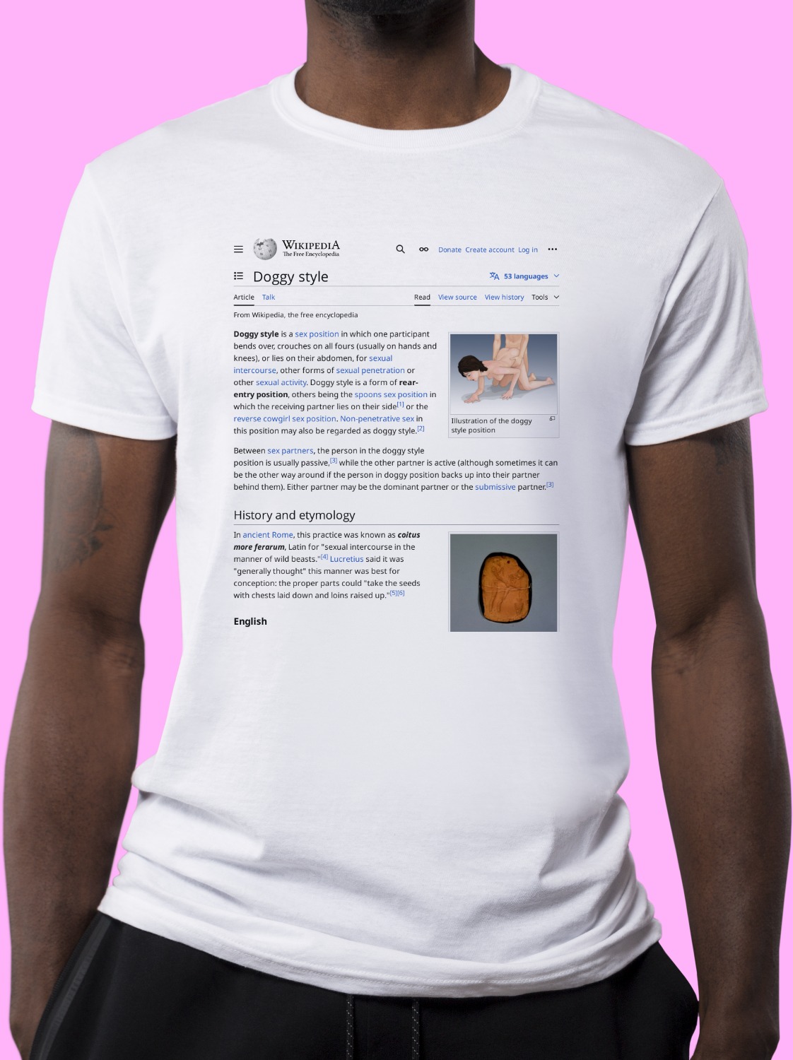 Doggy_style Wikipedia Shirt