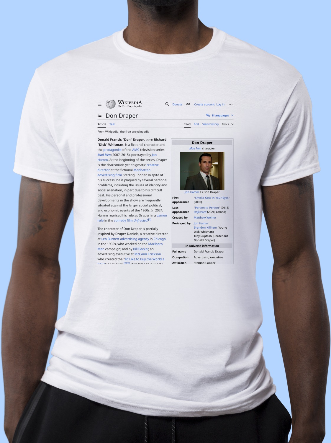 Don_Draper Wikipedia Shirt