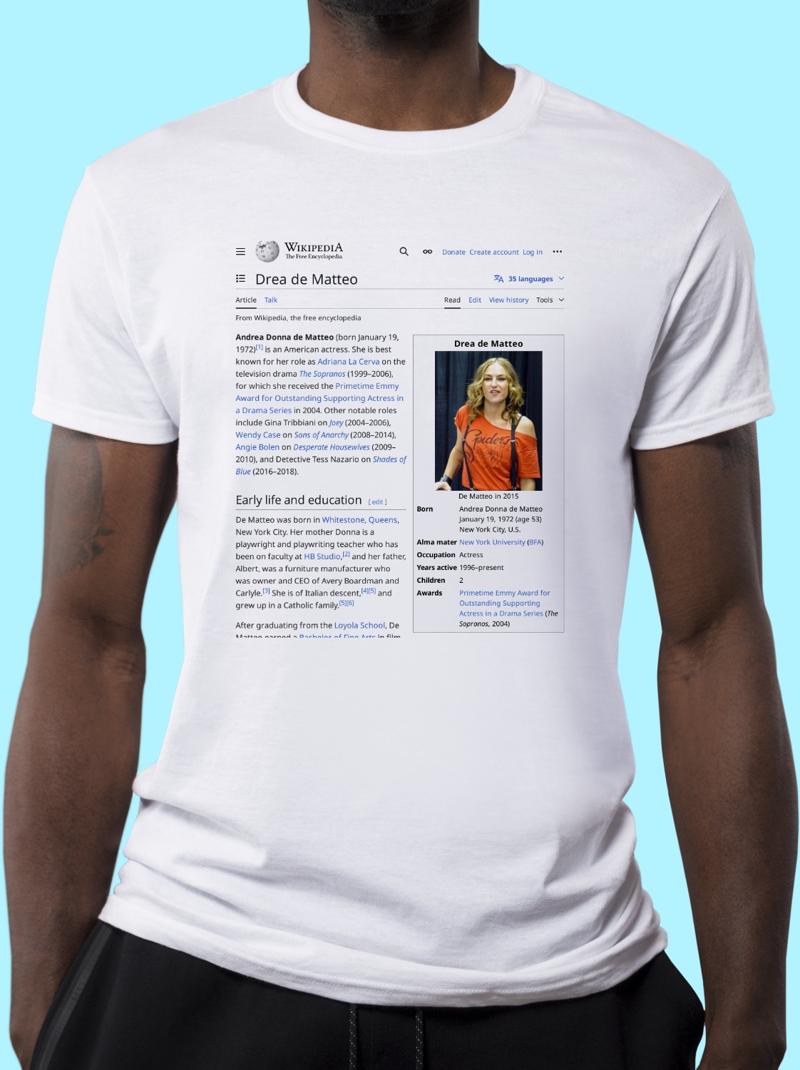 Drea_de_Matteo Wikipedia Shirt