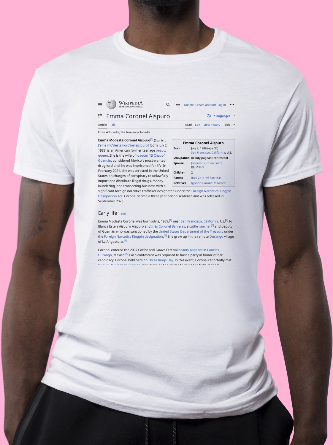 Emma_Coronel_Aispuro Wikipedia Shirt