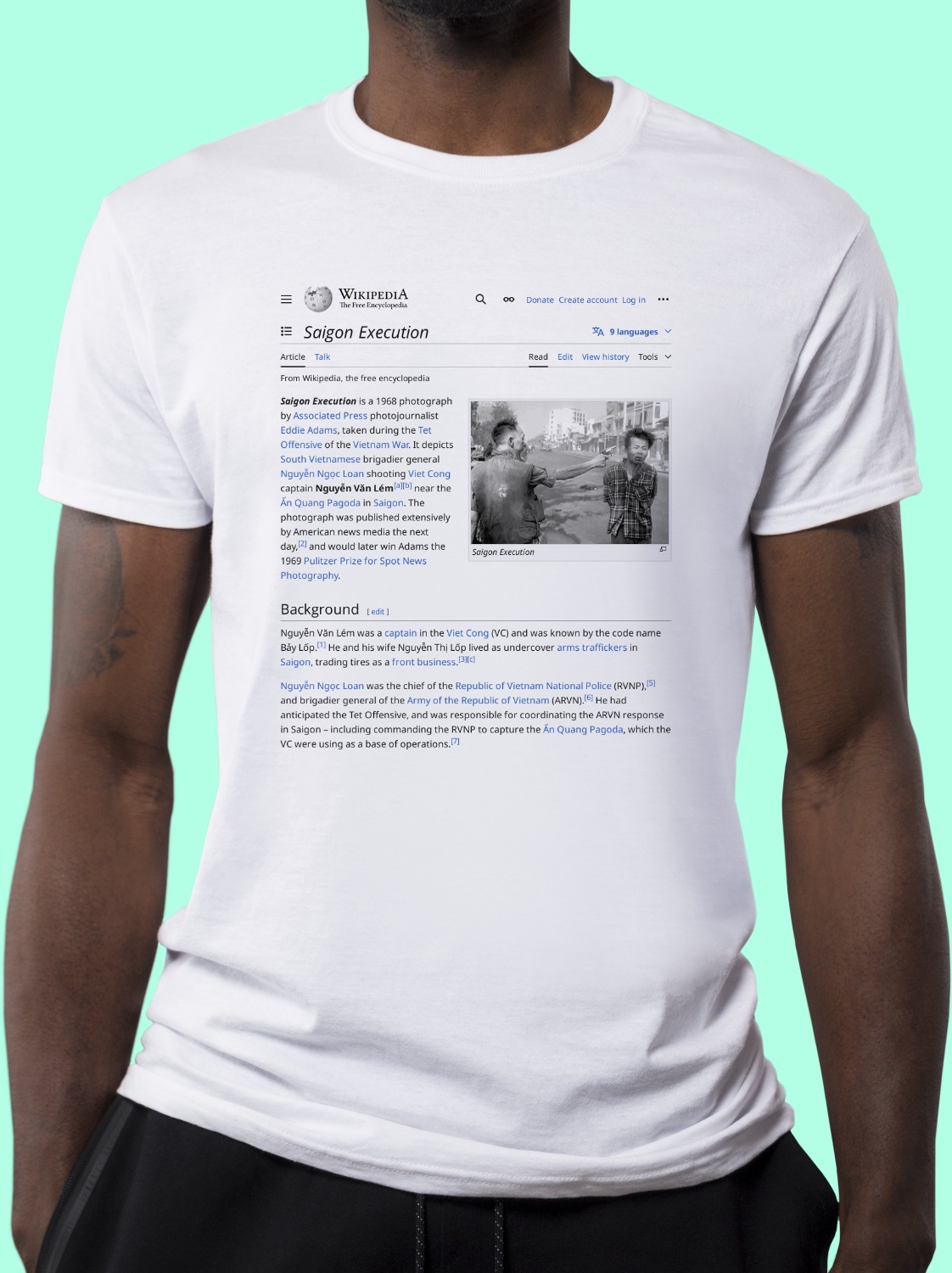 Execution_of_Nguyễn_Văn_Lém Wikipedia Shirt