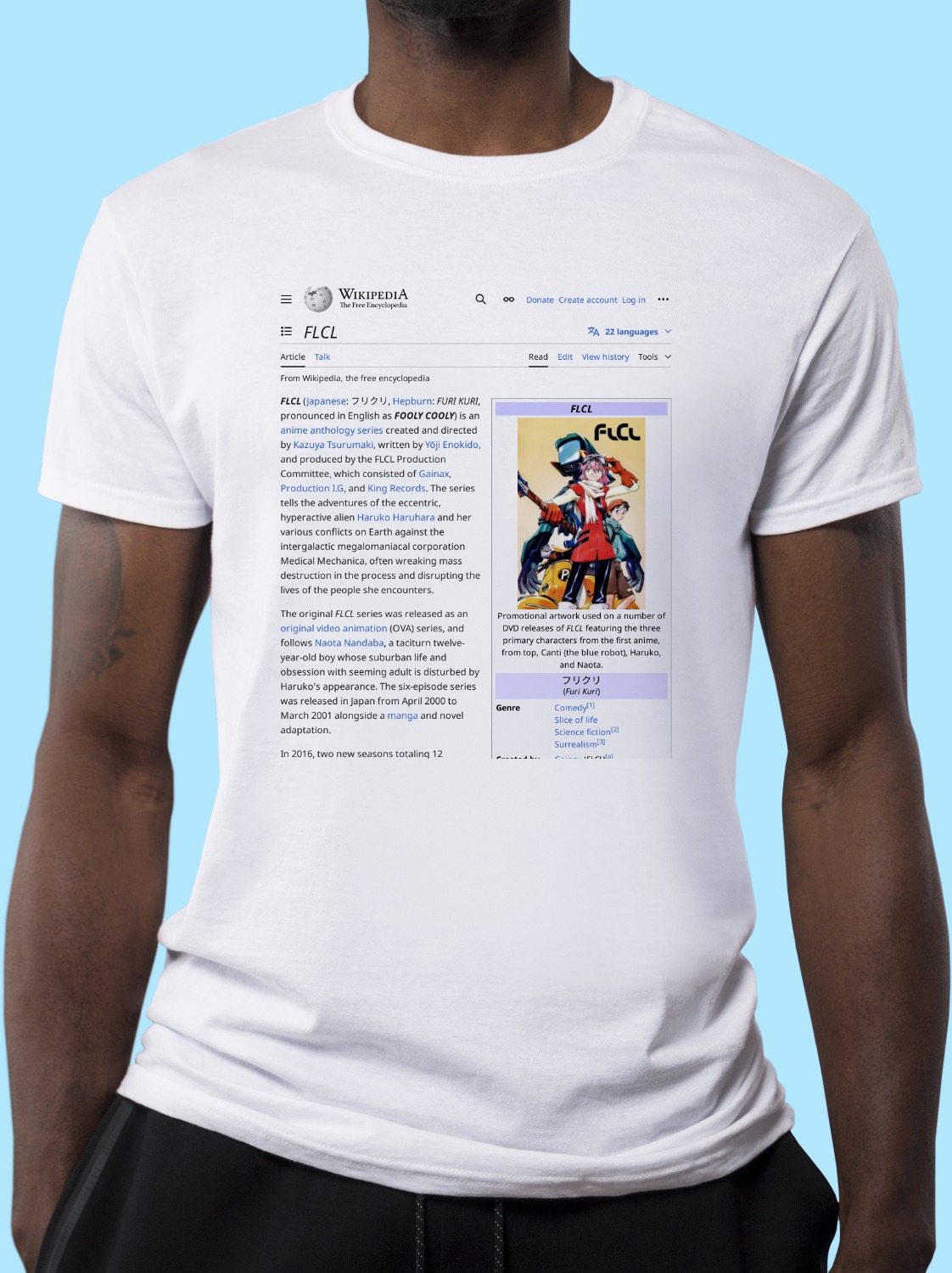 FLCL Wikipedia Shirt