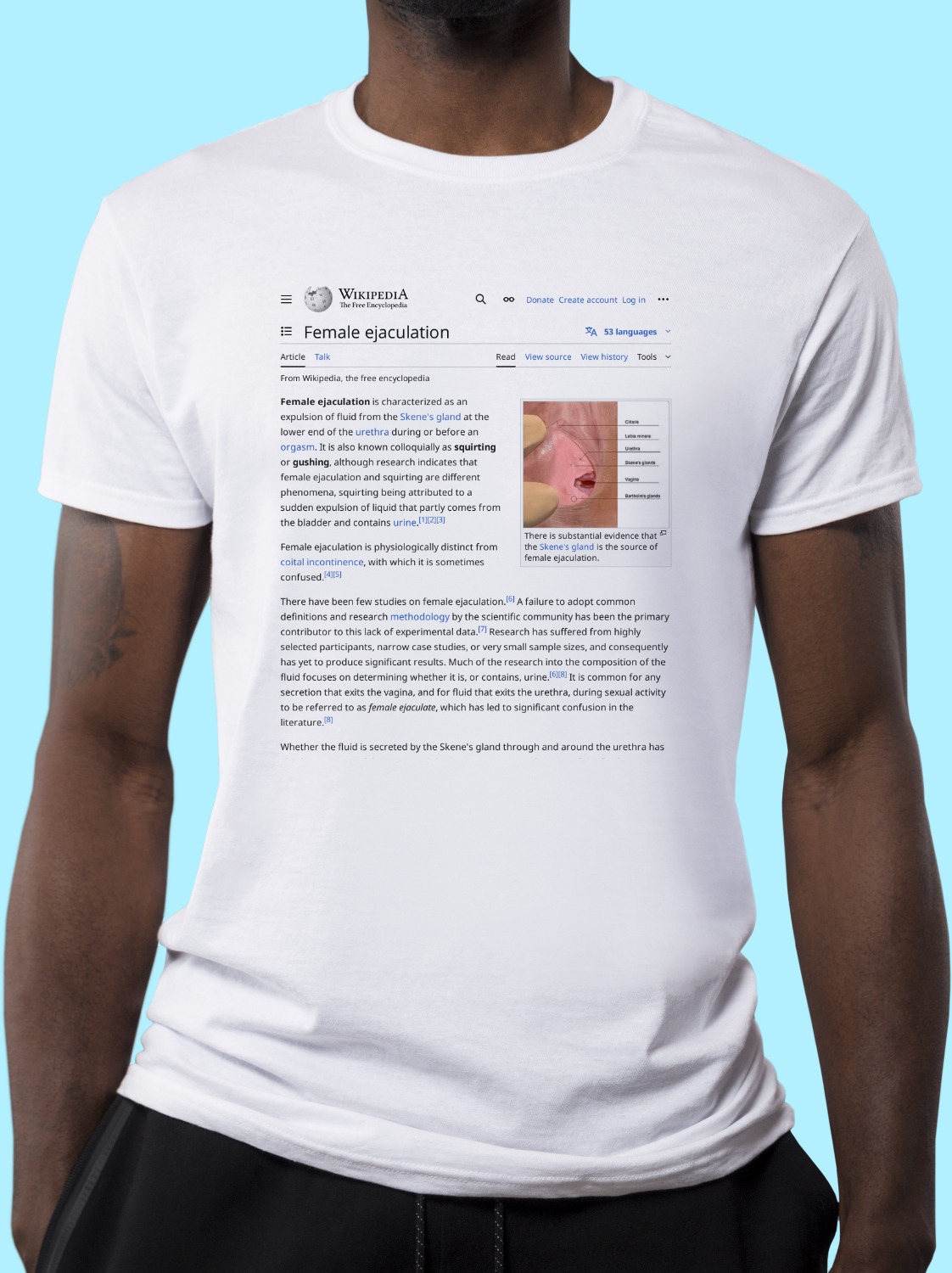 Female_ejaculation Wikipedia Shirt