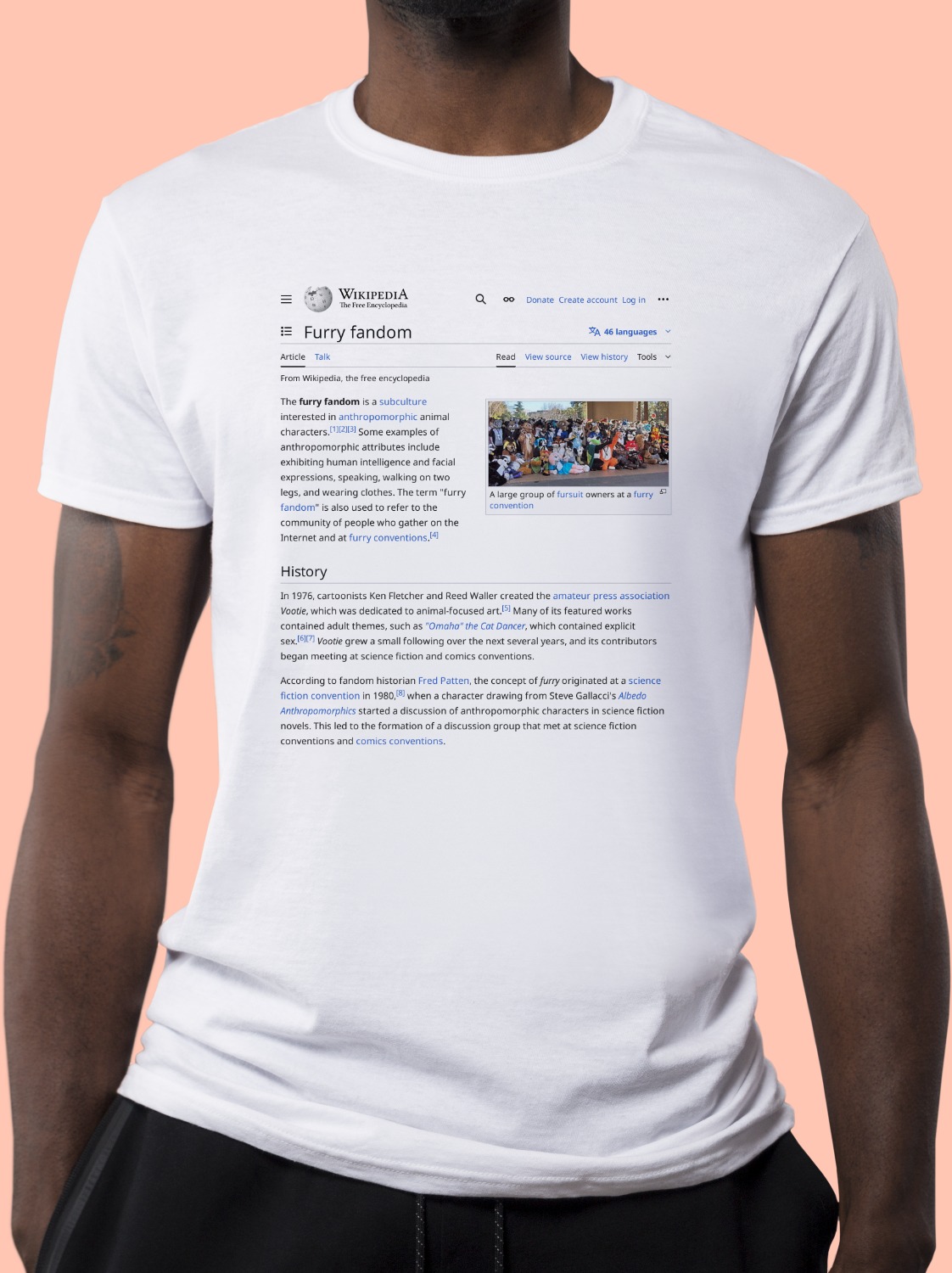 Furry_fandom Wikipedia Shirt
