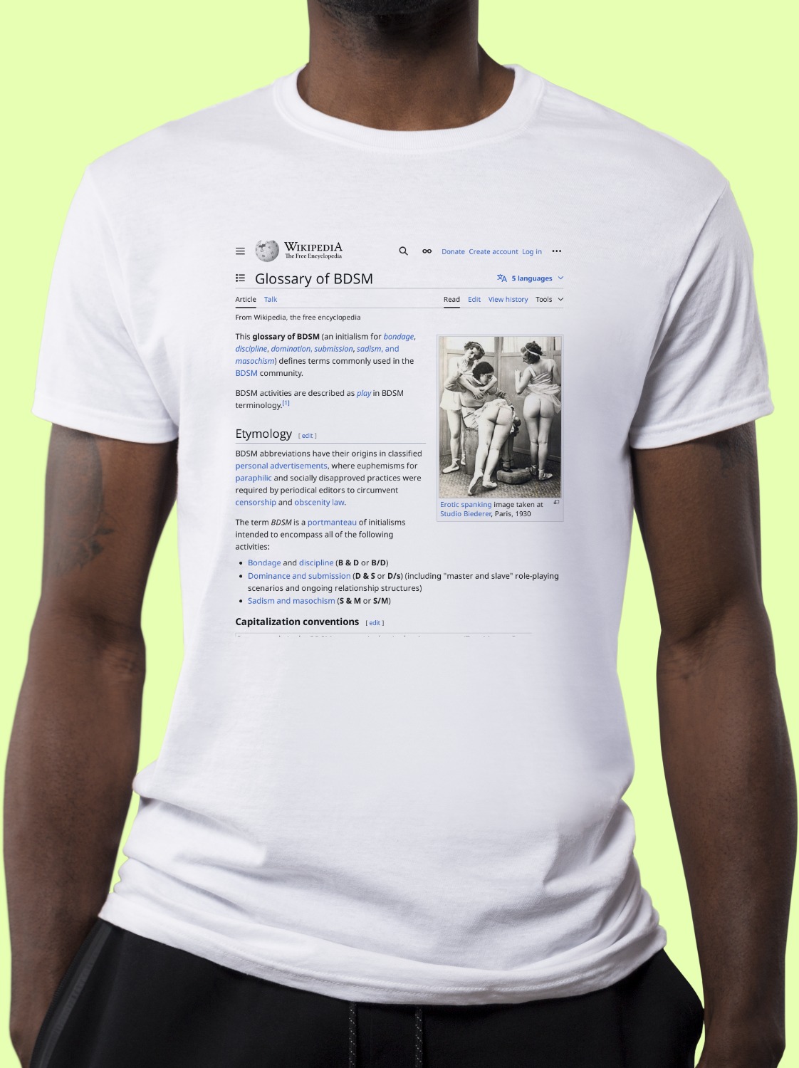 Glossary_of_BDSM Wikipedia Shirt