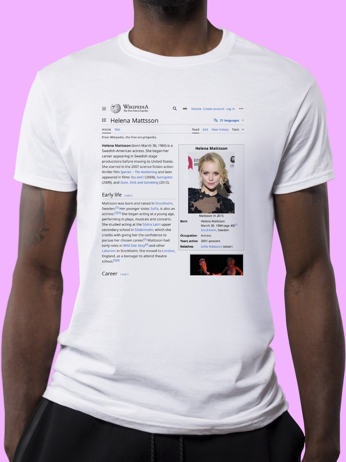 Helena_Mattsson Wikipedia Shirt