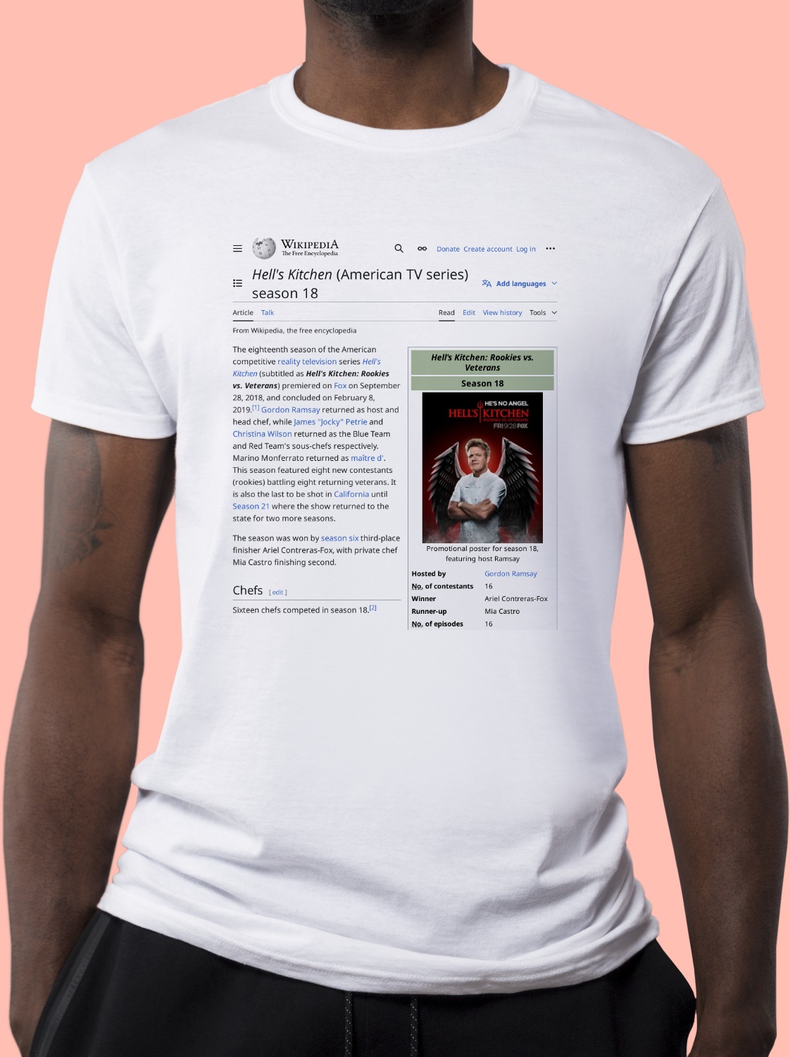Hell's_Kitchen_(American_season_18) Wikipedia Shirt